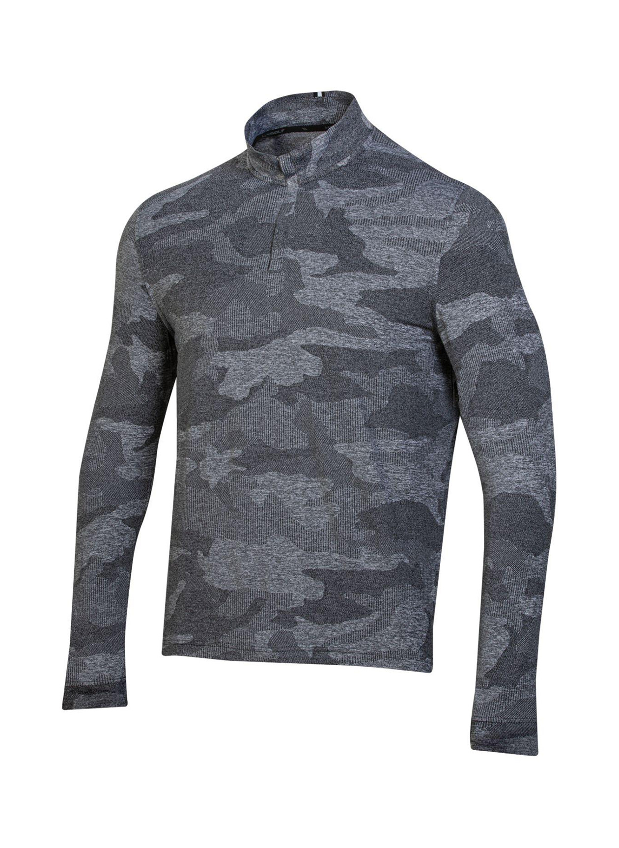 【AFB】CAMO PULLOVER VEST BLACK CAMO Under Armour Golf Playoff 3.0 Bandit Camo 1/4 Zip Pullover